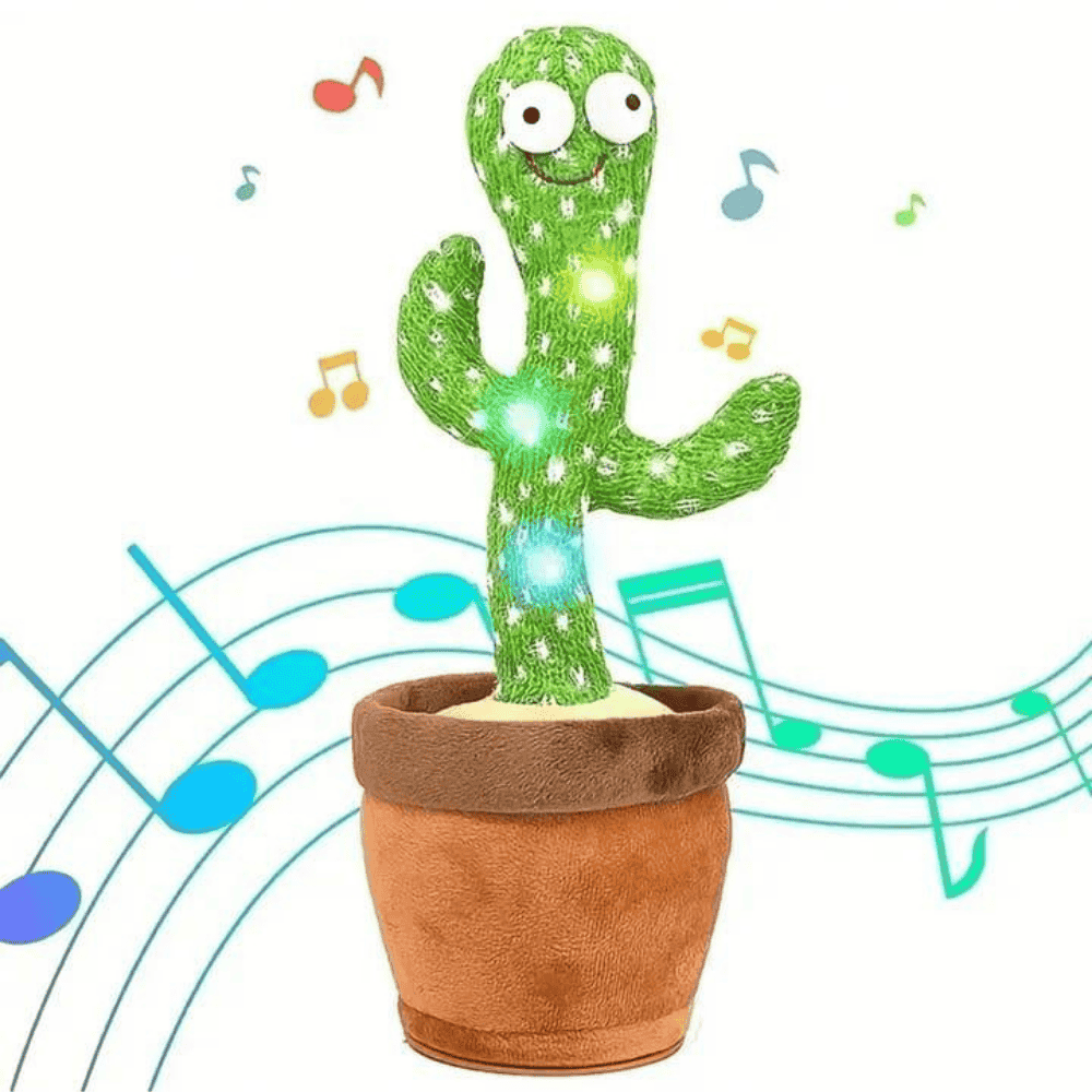 Multiple angle view of dancing cactus