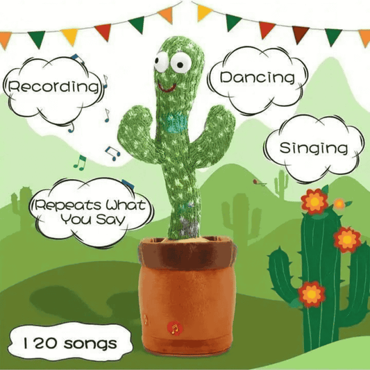 Dancing cactus showing movement in action