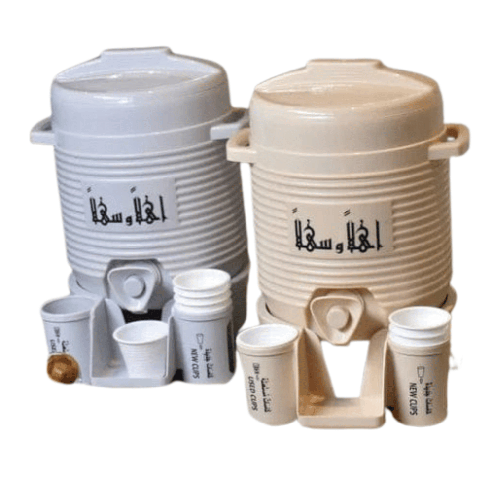 Mini Zamzam Dispensers in different colors