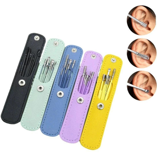 5-Piece Ear Wax Cleaning Tools Set for Safe Ear Hygiene