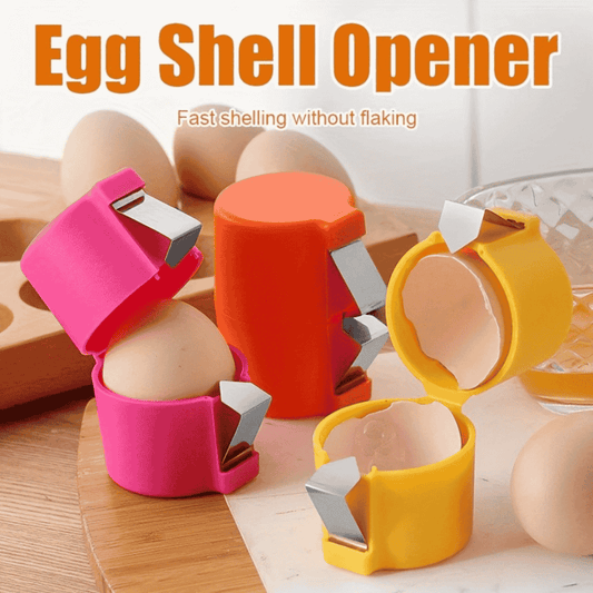 Multiple color options of the egg opener tool