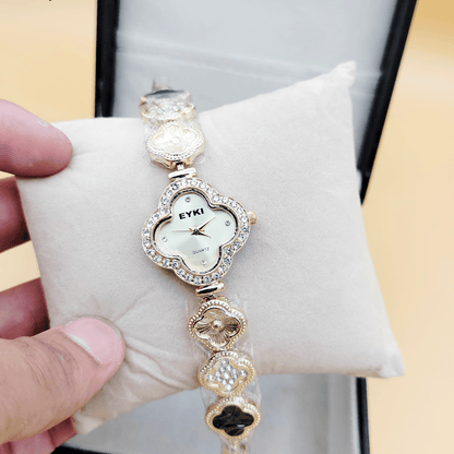 Main image displaying the Eyki ladies watch in rose gold
