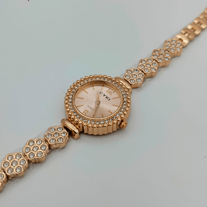 Main image displaying the Eyki ladies watch in rose gold