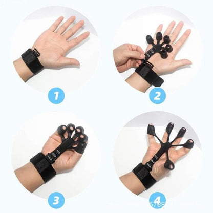 Adjustable Finger Exerciser and Hand Grip Strength Tool