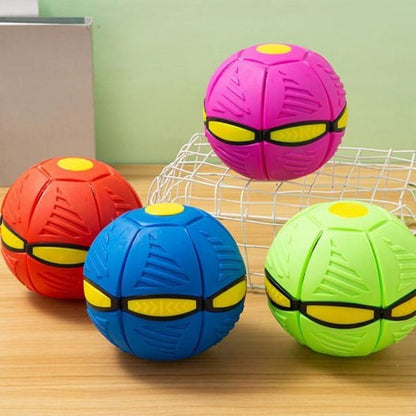 Frisbee Flying Soccer Ball Magic Ball – High Bounce Disc Toy