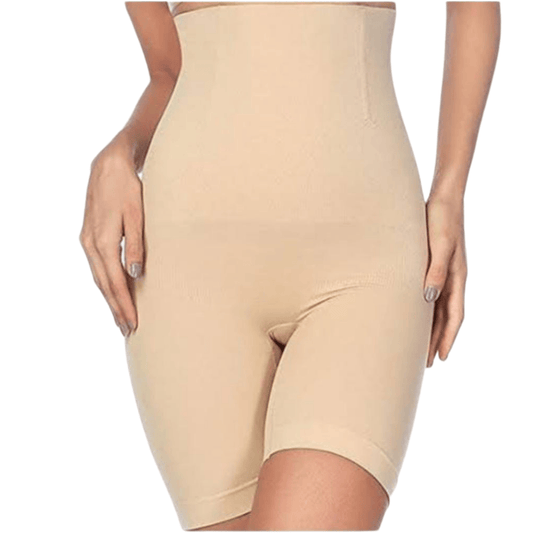 front-picture showing full front view of the body shaper in a neutral pose