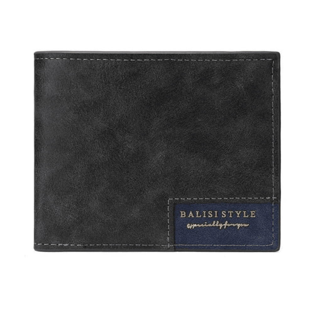 full-view showing wallet fully opened with compartments visible