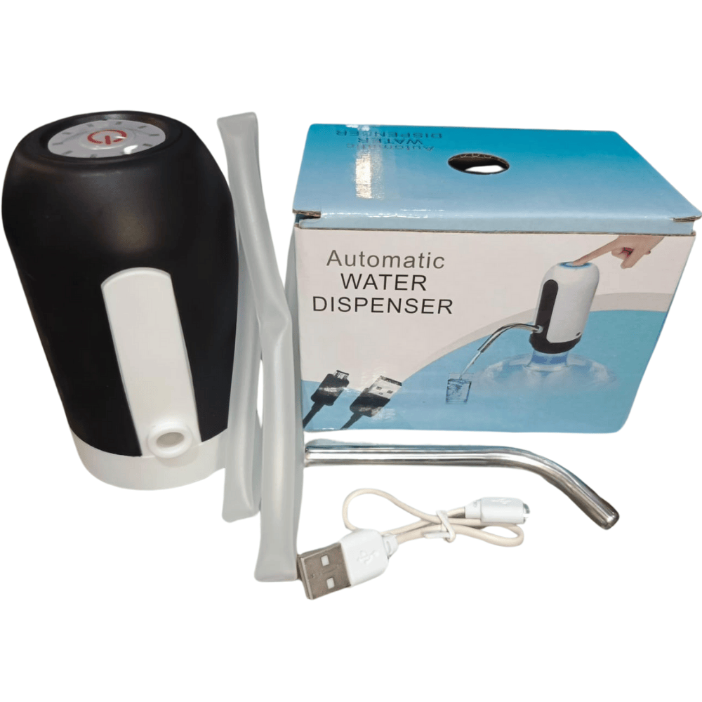Complete view of the dispenser in use