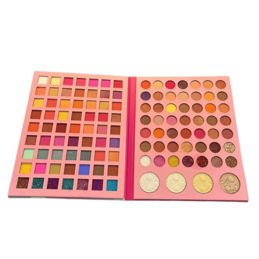 inside-view of Eye Shadow Palette with all shades clearly visible