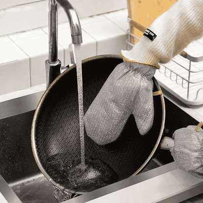 Textured bristle surface for effective scrubbing