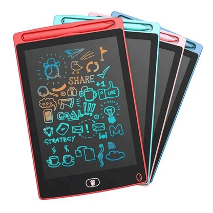 Different color variants of the writing tablet