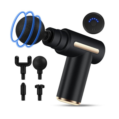 Massage Gun 5 in 1 with Multiple Interchangeable Massage Heads