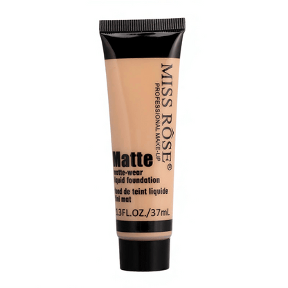 Miss Rose matte liquid foundation tube for even skin tone and oil control