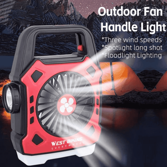 outdoor-fan-handle-light displaying the fan with handle and built-in torch light