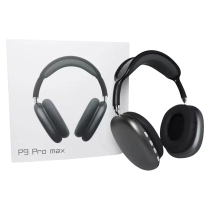 P9 Pro Max Bluetooth Headphones in Black Color