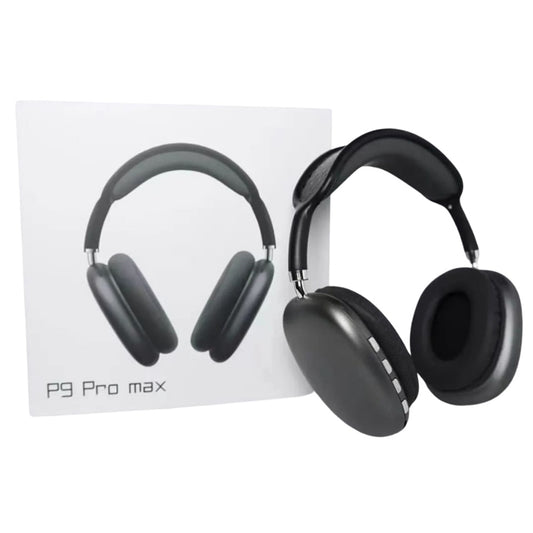 P9 Pro Max Bluetooth Headphones in Black Color