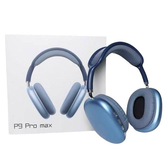 P9 Pro Max Wireless Bluetooth Headphones in Blue