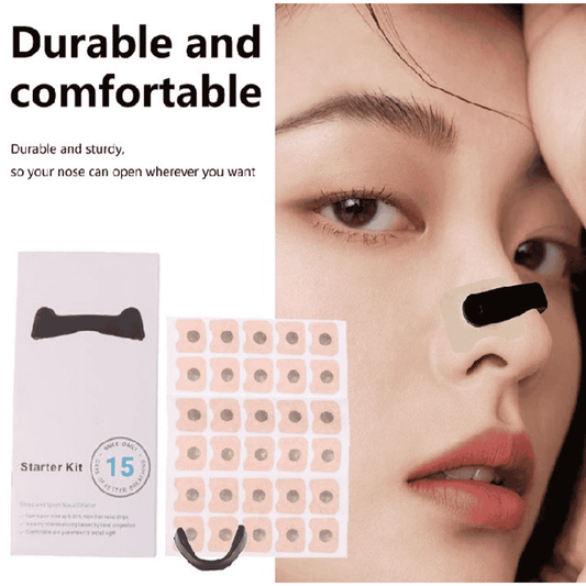 Anti-snoring nasal dilator with comfortable fit