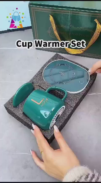 Portable Coffee Cup Warmer Heater – Smart USB Mug Heating Pad