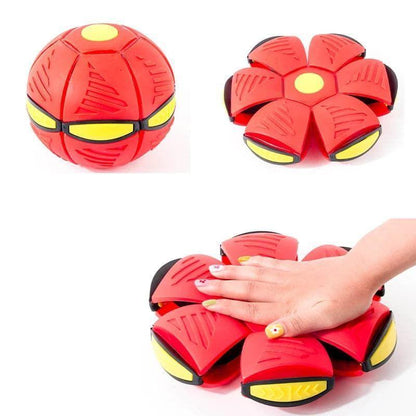 Frisbee Flying Soccer Ball Magic Ball – High Bounce Disc Toy