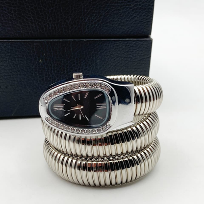 Silver Snake Style Ladies Watch Buy Online Pakistan