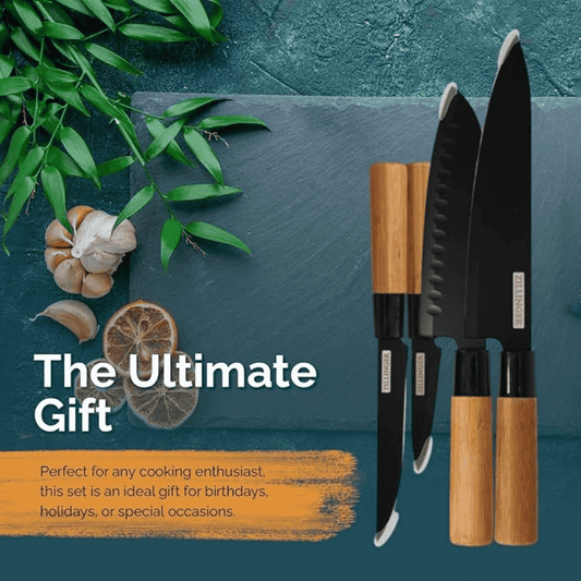 the-ultimate-gift featuring the Zilinger Knife Set as a premium kitchen gift idea