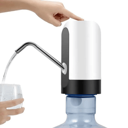 Outdoor use of the water bottle pump for travel or picnic