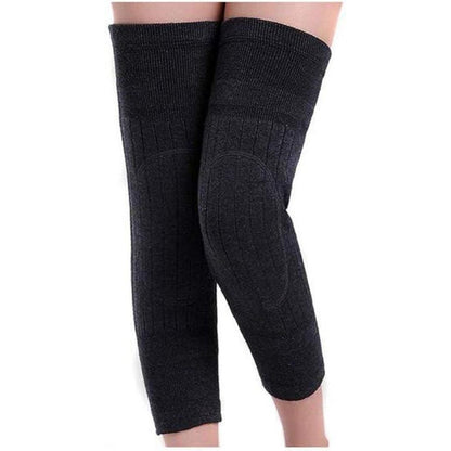 Unisex Winter Knee Warmer Compression Sleeves for Cold Weather