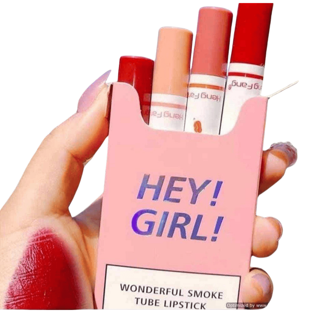 with-boxpack image of the Hey Girl Lipistik Set with complete packaging