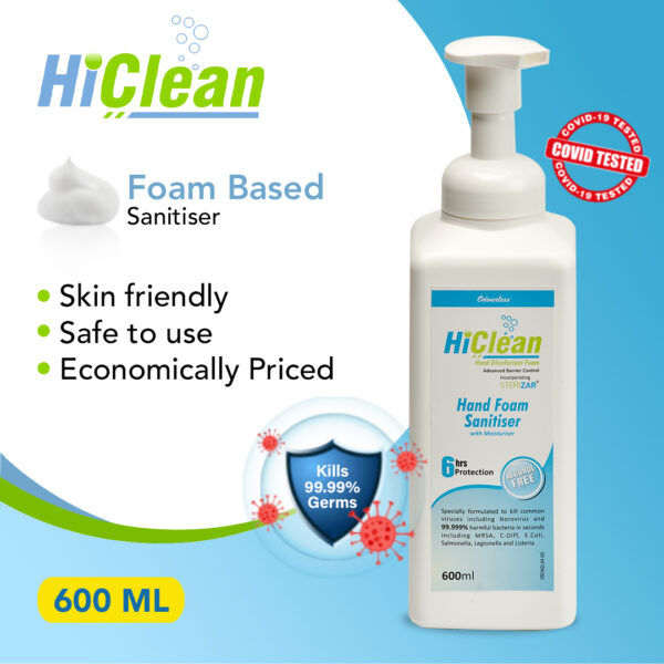 HiClean-Hand-Foam-Sanitizer-600-ml-odourless